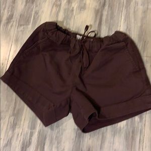 Carve Designs Purple drawstring shorts